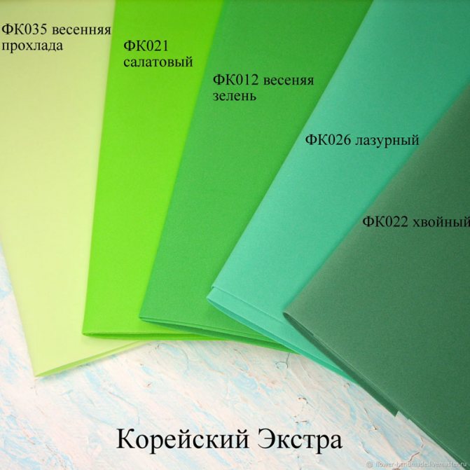 Что такое фоамиран и каким он бывает?