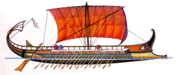 Греческий парусник