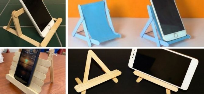 Как из скрепки сделать подставку для телефона