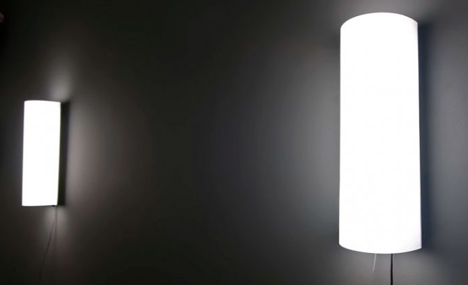 светильник из светодиодной ленты